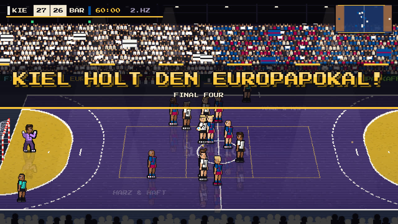 Final Four in der lila Event-Halle: Kiel holt den Europapokal